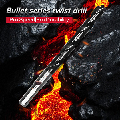 Сверло по металлу Deli RS EDH-MHZ120-E4, 12.0 мм, DIN 338, HSS-TiN - 5