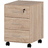 Коллекция Столица тумба мобильная С-032/1, 400х500х576 мм, дуб сонома