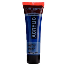 Краски акриловые "Amsterdam", 570 синий ФЦ, 20 мл, туба