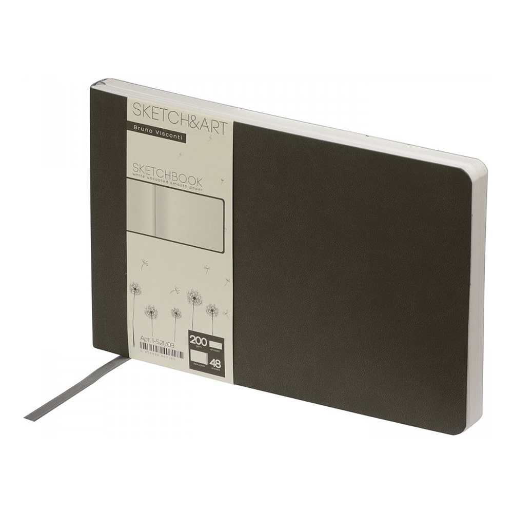 Скетчбук "Sketch&Art. Horizont", 21x14 см, 200 г/м2, 48 листов, серый - 2