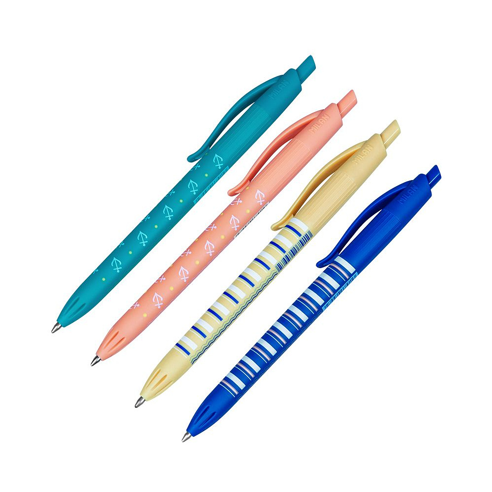 Ручка шариковая автоматическая "Chameleon", 1.0 мм, ассорти, стерж. синий