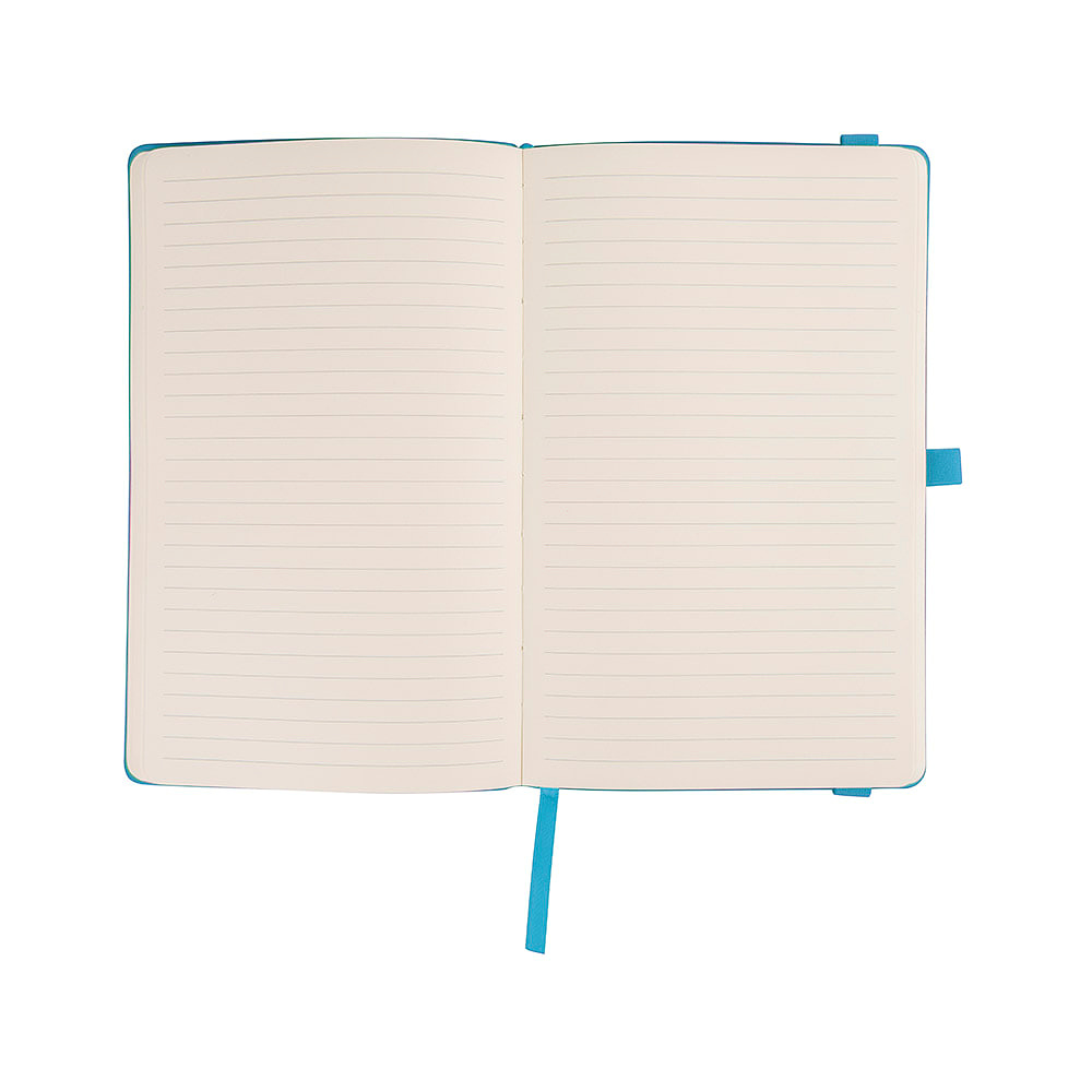 Блокнот "Gracy", А5, 96 листов, линованный, голубой - 5