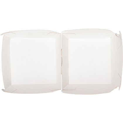 Контейнер бумажный для бургера, 120x120x100 мм, 400 шт/упак, крафт - 5