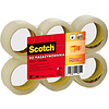 Клейкая лента упаковочная прозрачная "3M Scotch Прочная", 50x66 мм/м - 4