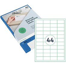 Самоклеящиеся этикетки универсальные "Rillprint new", 48,5х25.4