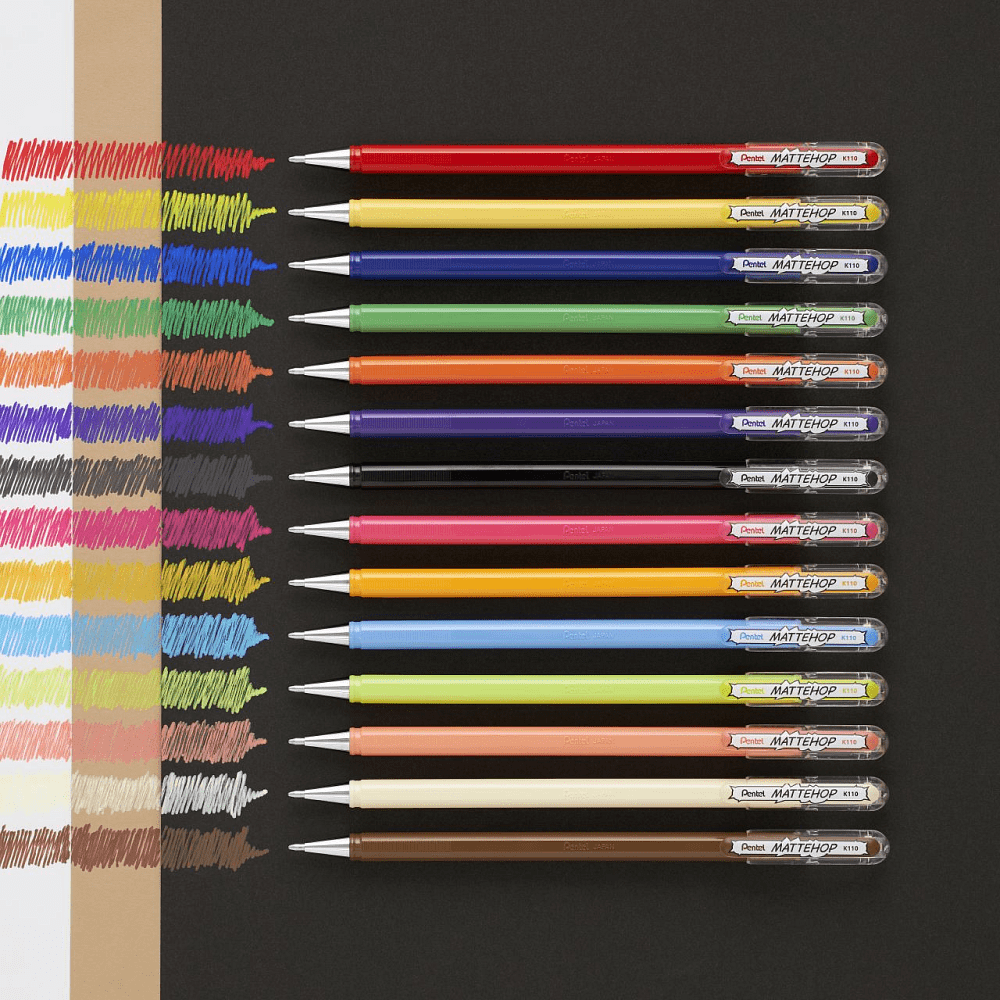 Набор ручек гелевых Mattehop "Original + Sweet Set", 0.5 мм, ассорти, 14 шт - 3