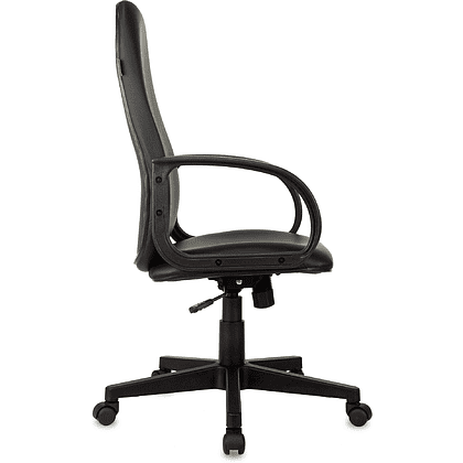 Кресло для руководителя "Бюрократ CH-808AXSN Or-16", экокожа, пластик, черный - 3