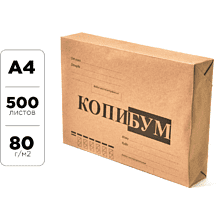 Бумага "Копи-Бум", А4, 500 листов, 80 г/м2, класс А