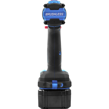 Набор аккумуляторного электроинструмента DongCheng DCKIT28 (TYPE EK), 20 В, 2 АКБ, 4 Ач, З/У 4 А (дрель-шуруповерт DCJZ2060i + гайковерт DCPB358) - 6