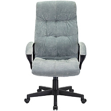 Кресло для руководителя Бюрократ CH-824 серо-голубой Light-28, ткань, пластик