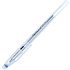Ручка гелевая "Status", 0.7 мм, прозрачный, стерж. синий