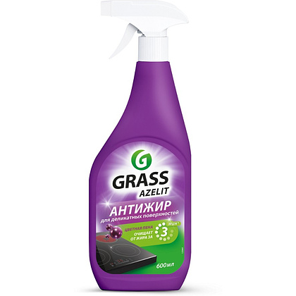 Средство чистящее для плит, духовок, грилей "AZELIT", деликатное, 600 мл, с триггером