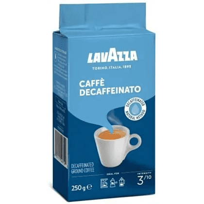 Кофе Lavazza "Cafe Decaffeinato", молотый, 250 гр, без кофеина