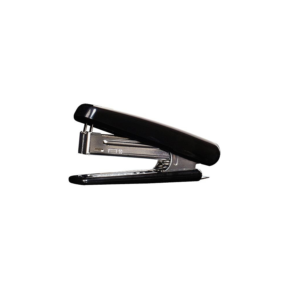 Скобосшиватель "HS-J10", №10, 20 листов, черный