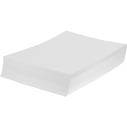 Бумага офсетная, A4, 500 листов, белая, РБ, -30%