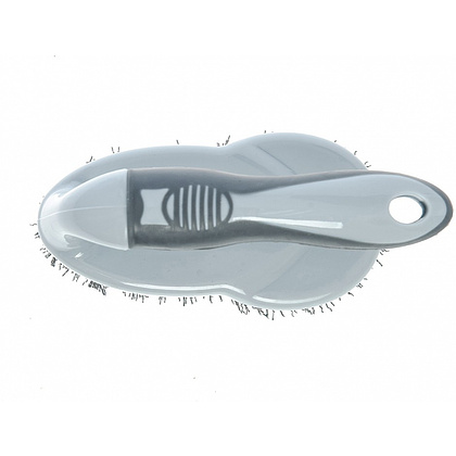 Щетка универсальная утюжок HQ Profiline, 15 см, жесткая, серый - 6