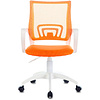 Кресло Бюрократ "CH-W695NLT", пластик, ткань, оранжевый TW-38-3 TW-96-1  - 2
