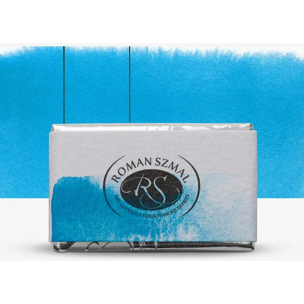 Краски акварельные "Aquarius", 411 кобальтовый синий светлый , кювета - 2