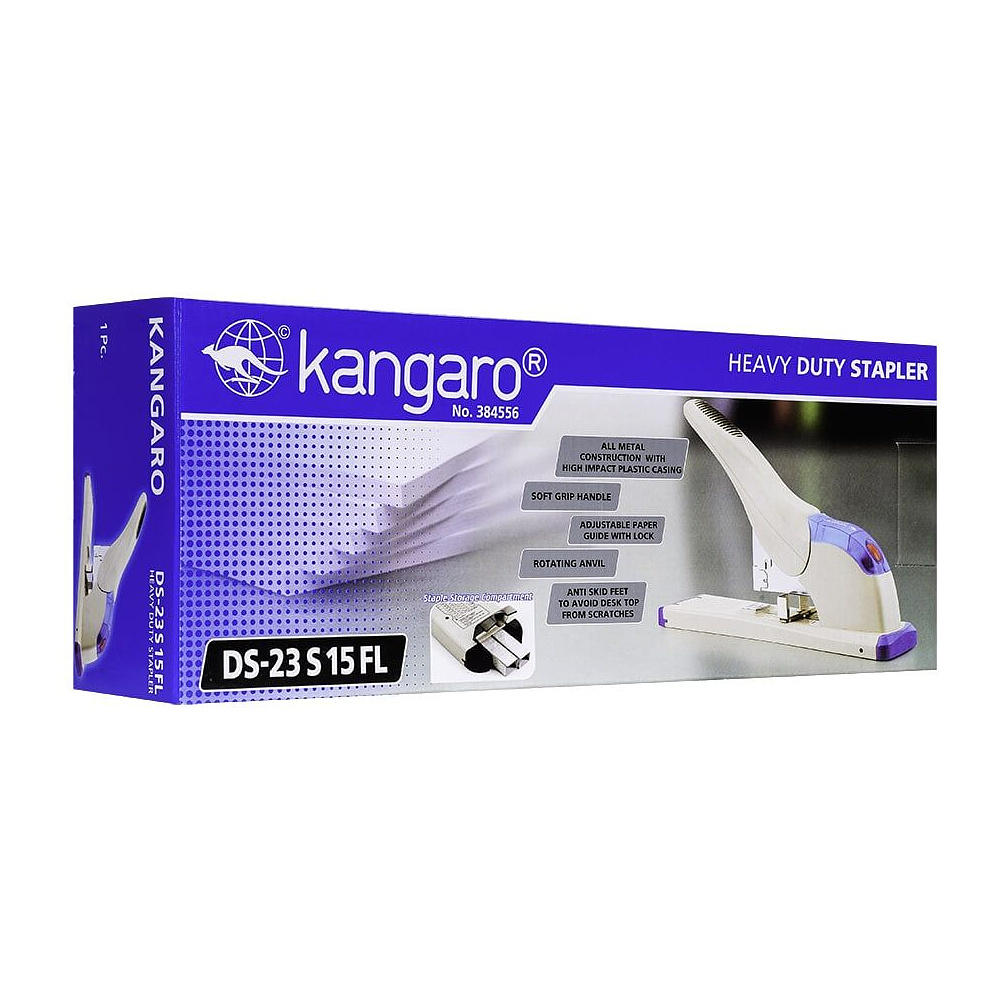 Скобосшиватель "DS-23S15-FL", № 23/6, 120 листов, ассорти - 4