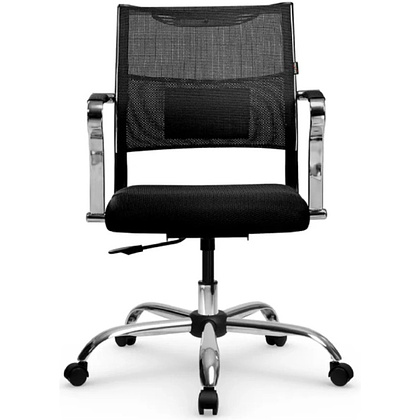 Кресло компьютерное ErgoLife Sit Air M4-290K, ткань,сетка, черный - 3