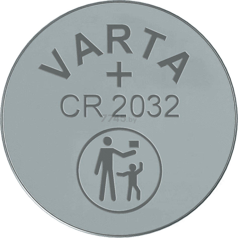 Батарейка литиевая дисковая Varta "Lithium CR2032", 2 шт - 2