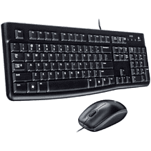 Комплект клавиатура и мышь Logitech "MK120"