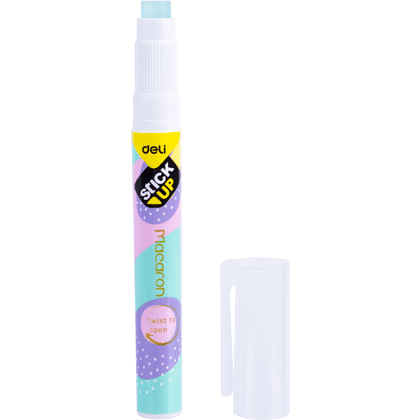 Клей карандаш Deli "Macaron", 2.2 гр, ассорти - 2