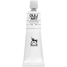 Краски масляные Renesans "Oils for art", 02 белила титановые, 60 мл, туба