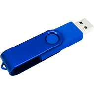 USB Flash накопитель 2.0 16 Gb VDF-008 СС, пластик, металл, синий
