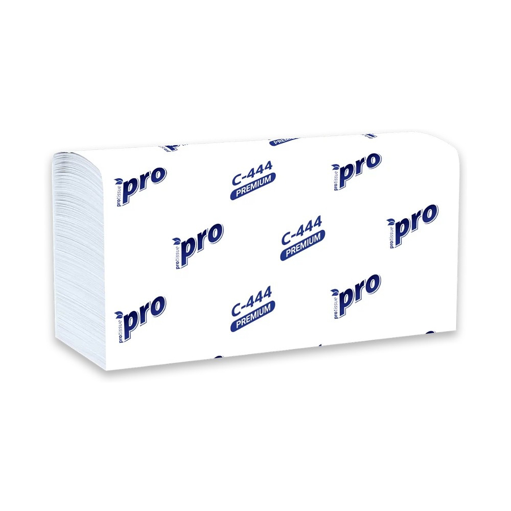 Полотенца бумажные PROtissue, Z - сложение, 150 листов, 2 слоя, Instant, 100% целлюлоза - 2