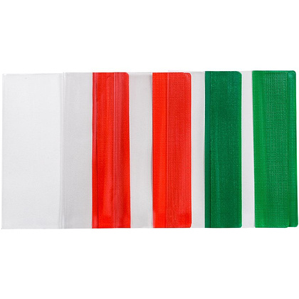 Обложка для дневника и тетрадей с клапаном, прозрачный, 10 шт - 5