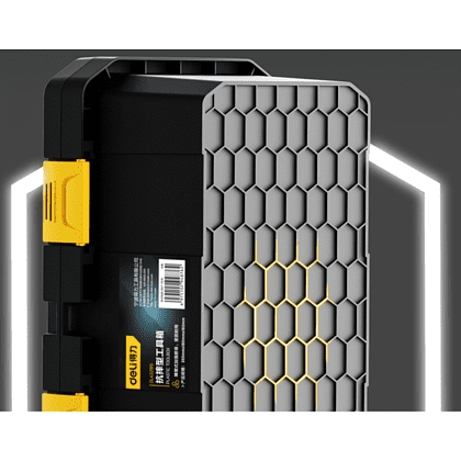 Ящик для инструмента Deli "DL432912", 300х155х125 мм, пластмасса - 3