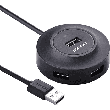 USB-хаб UGREEN CR106-20277 USB 2.0 to 4 USB 2.0