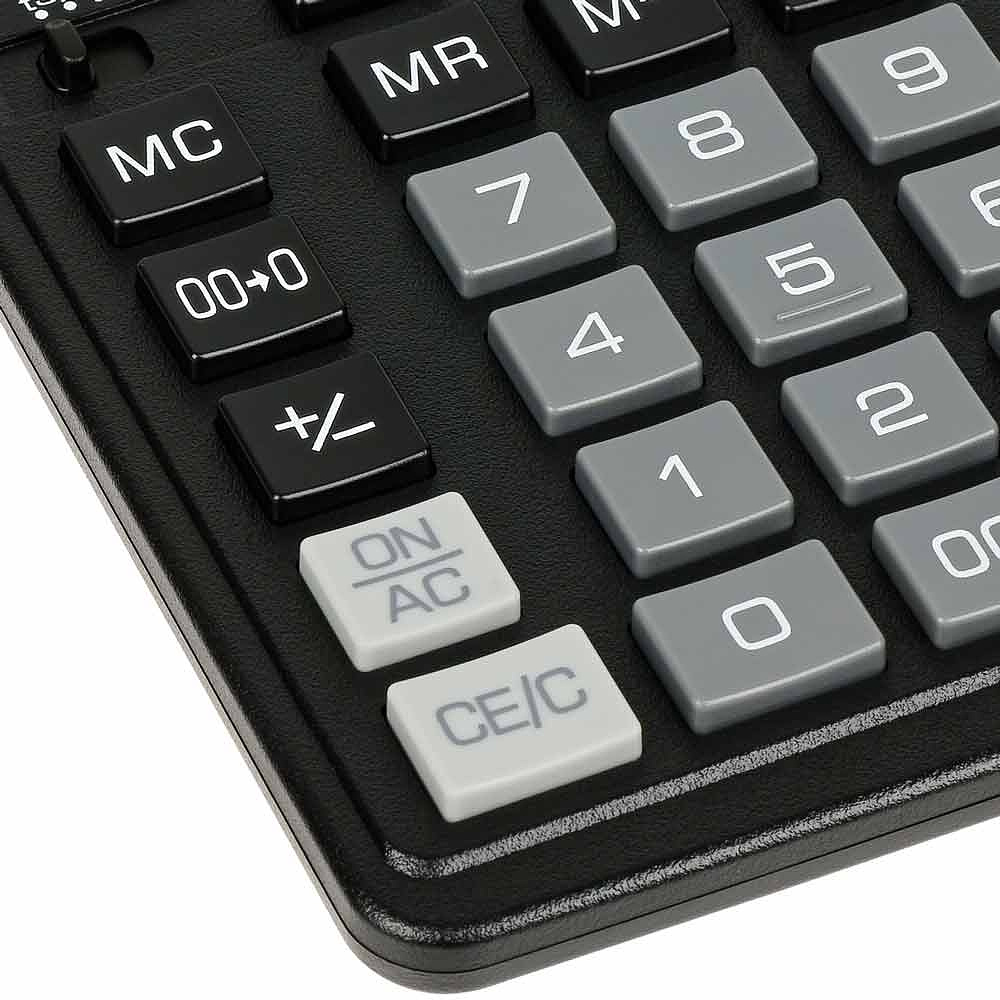 Калькулятор настольный Eleven "SDC-888X-BK", 12-разрядный, черный ...
