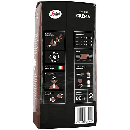 Кофе "Segafredo" Selezione Crema, зерновой, 1000 г - 3