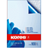 Бумага копировальная "Kores", А4, 100 листов, синий