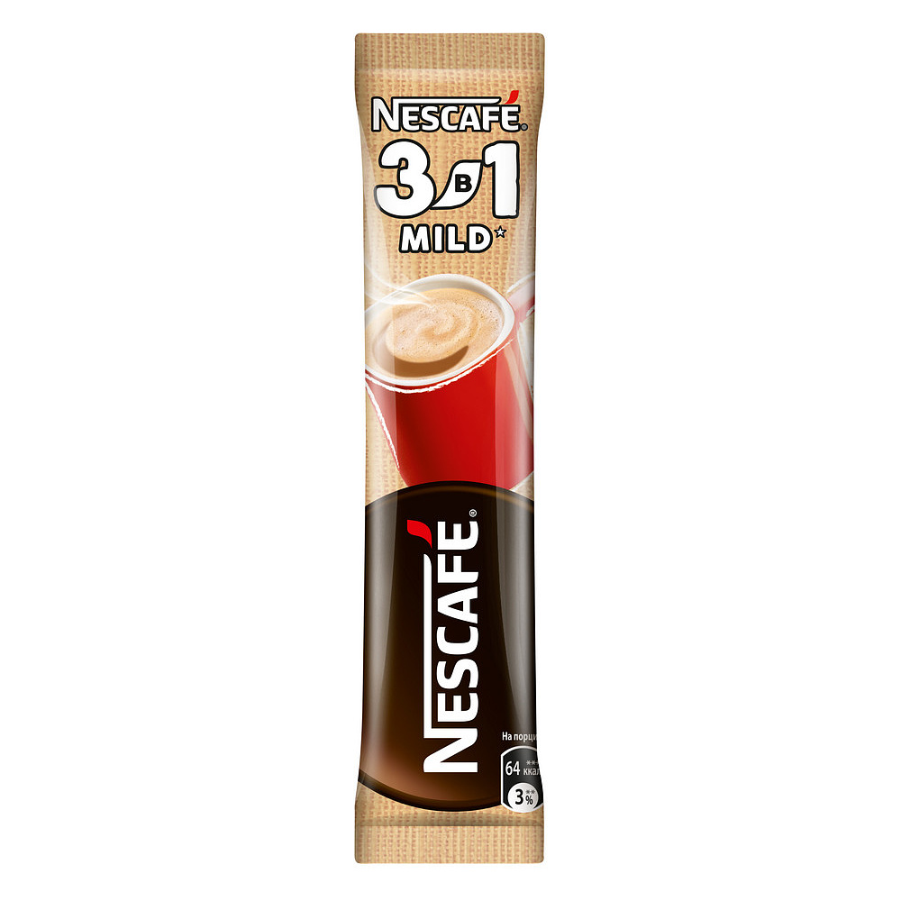 Кофейный напиток "Nescafe" 3в1 мягкий, растворимый, 16 г - 11