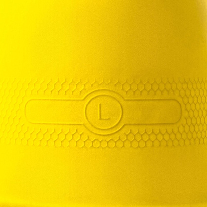 Перчатки латексные с х/б покрытием HQ Profiline р-р L желтый - 6