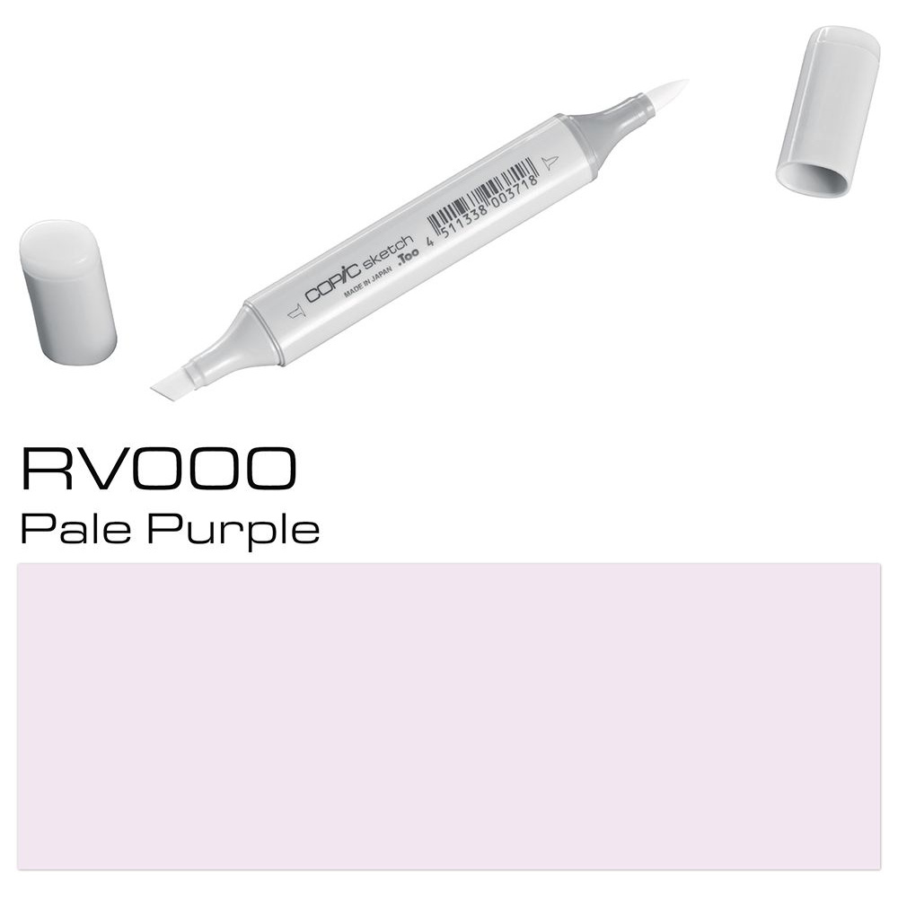 Маркер перманентный "Copic Sketch", RV-000 бледно-фиолетовый