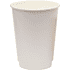 Стакан картонный 300 мл, 20 шт, 2 слоя, белый
