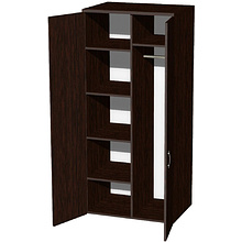 Коллекция Макси шкаф М07 с перегородкой и полками, 800x580x1780 мм