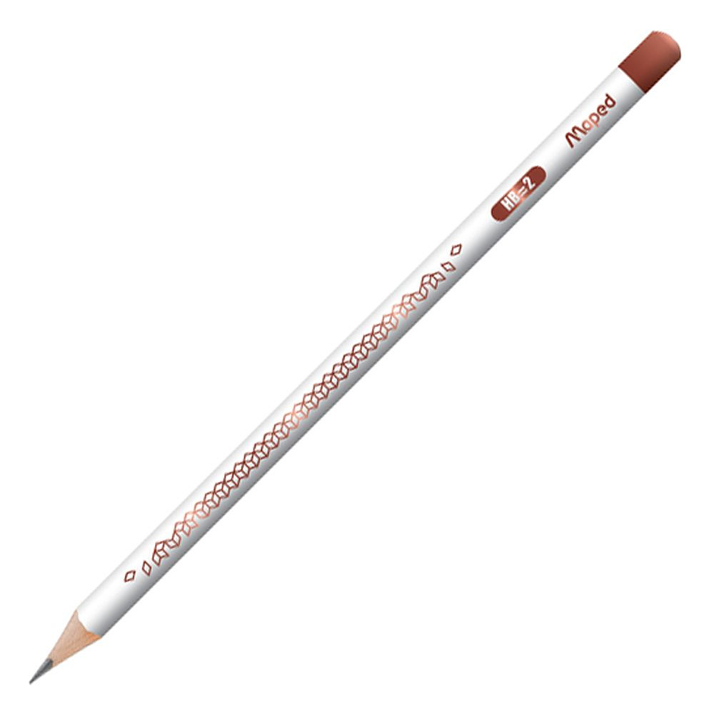 Карандаш простой Maped "Black Peps Deco", HB, без ластика, ассорти - 2