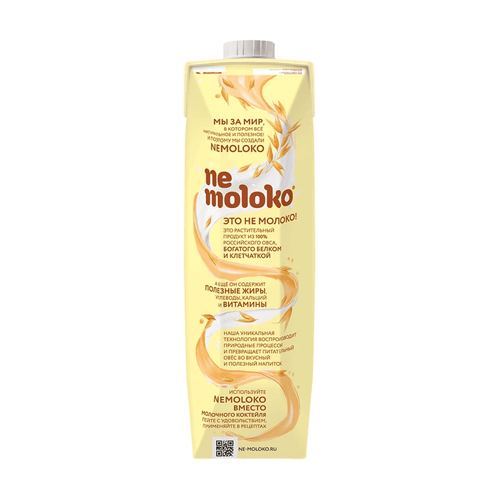 Напиток овсяный "Nemoloko", 1 л, овсяный ванильный - 2