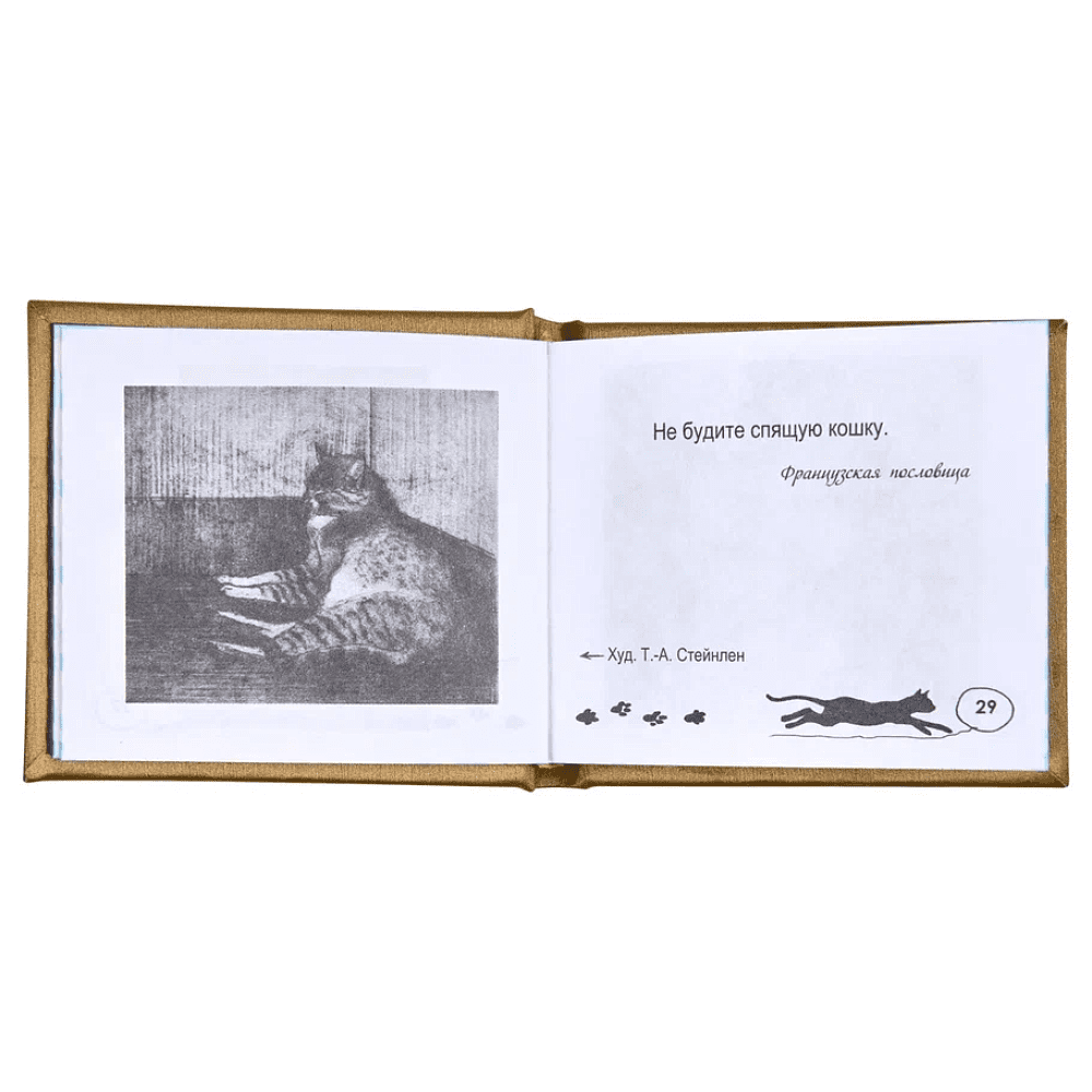 Книга-мини "Чудесная кошка, дарованная навеки", 67х59 мм, ассорти - 7