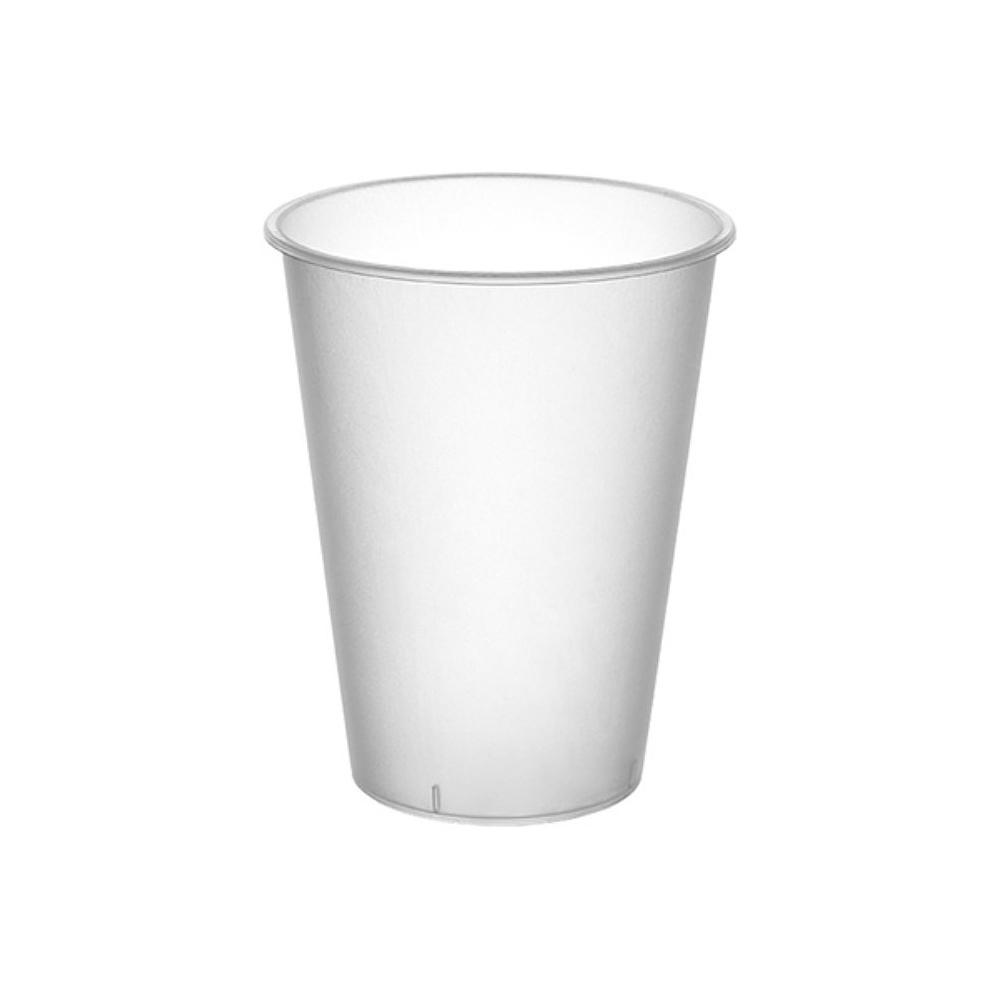 Пластиковый стакан Bubble Cup, одноразовый, матовый, 375 мл, 25 шт./упак.