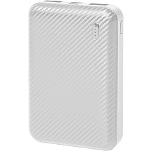 Внешний аккумулятор Power Bank "Rib 5", 5000 mAh, белый