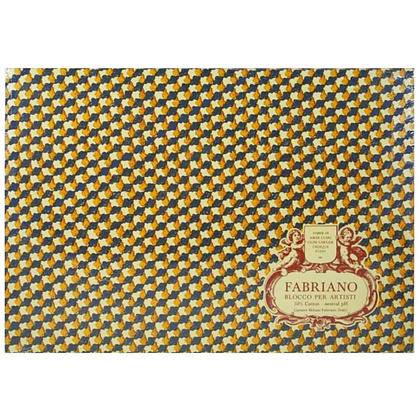 Блок-склейка бумаги для акварели "Fabriano. Blocco Per Artisti", 50 % хлопок, торшон, 25х36 см, 300 г/м2, 20 листов