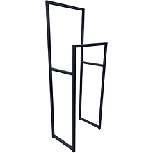 Вешалка напольная ALLERD 120 RION, черный муар