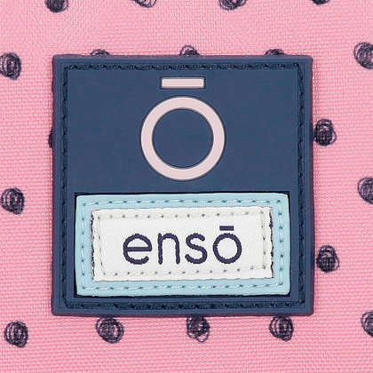 Сумка дорожная Enso "Bonjour", голубой, розовый - 6