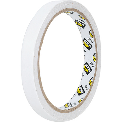 Клейкая лента двусторонняя "Deli", 12x9.1 мм/м, белый